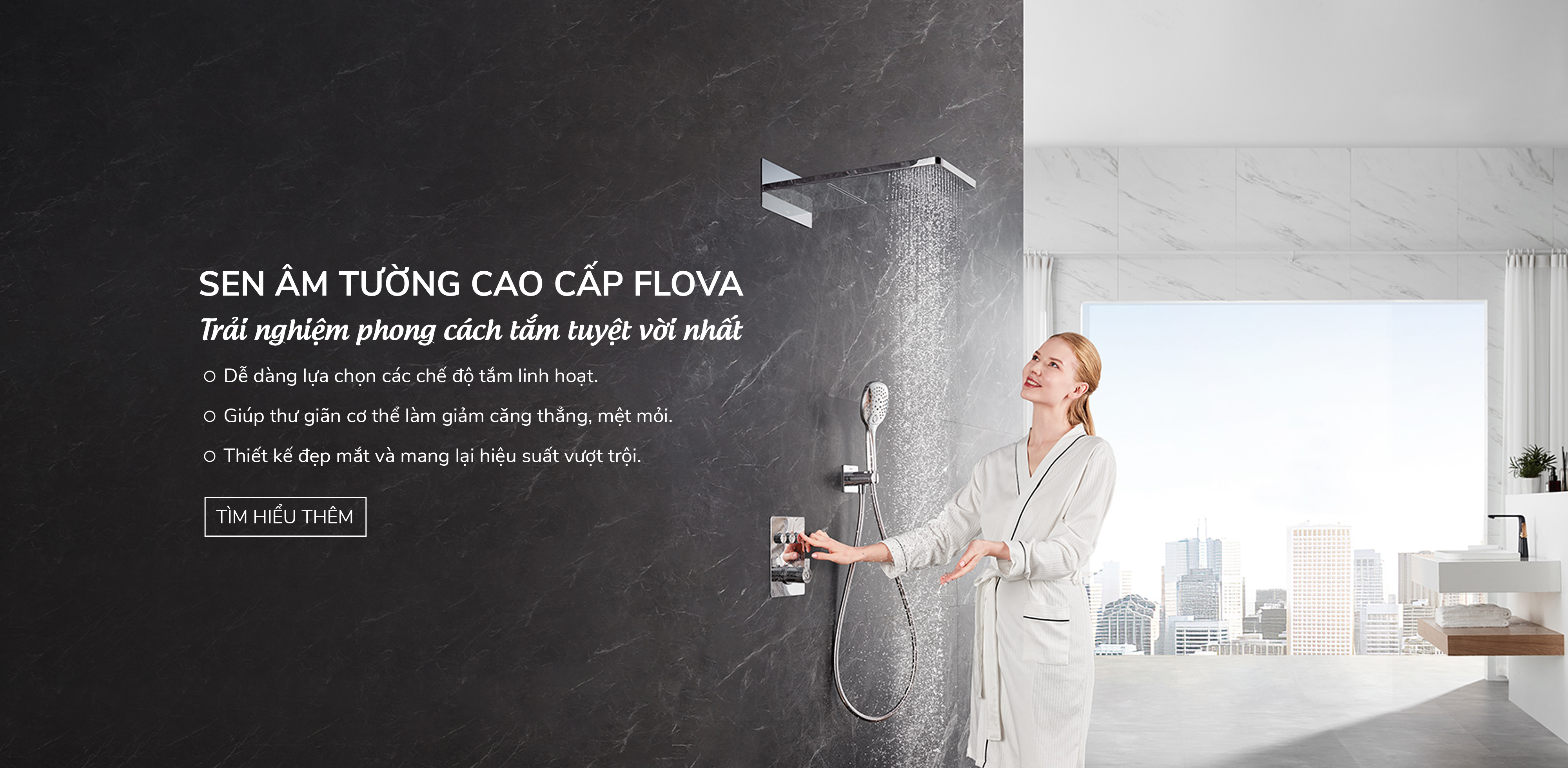 Trải nghiệm tắm tuyệt vòi Trải nghiệm tắm tuyệt vòi