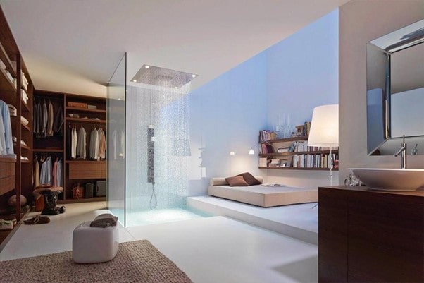 Những bộ sen tắm có kích thước lớn phù hợp với không gian phòng tắm đẳng cấp