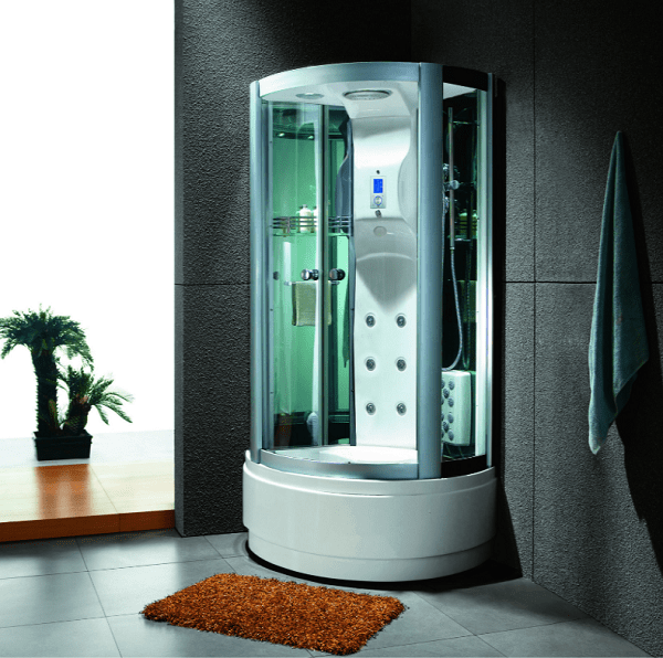 Phòng tắm hơi ướt hoạt động nhờ hơi nước được làm nóng bởi các thanh điện trở