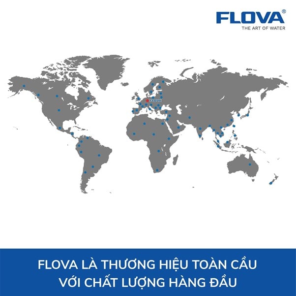 Thiết bị vệ sinh Flova - thương hiệu toàn cầu